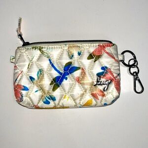 NWOT Lug dragonfly  metro XL ID  pouch.  Zipper closure